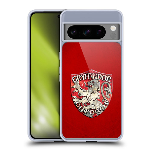 Harry Potter Prisoner Of Azkaban V Gryffindor Quidditch Badge Soft Gel Case for Google Pixel 8 Pro
