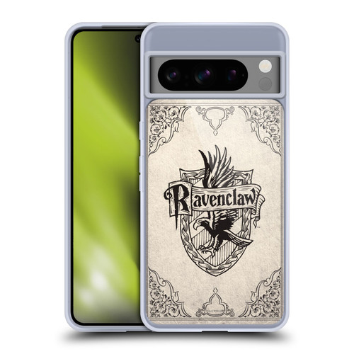 Harry Potter Sorcerer's Stone I Ravenclaw Parchment Soft Gel Case for Google Pixel 8 Pro