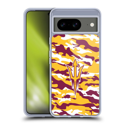 Arizona State University ASU Arizona State Art Camou Soft Gel Case for Google Pixel 8
