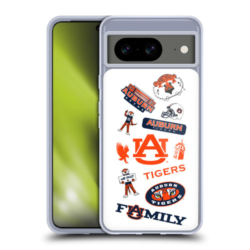 Auburn University AU Auburn University Art Sticker Type Soft Gel Case for Google Pixel 8