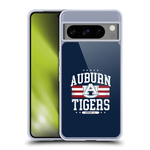 Auburn University AU Auburn University Art Auburn Pride Soft Gel Case for Google Pixel 8 Pro