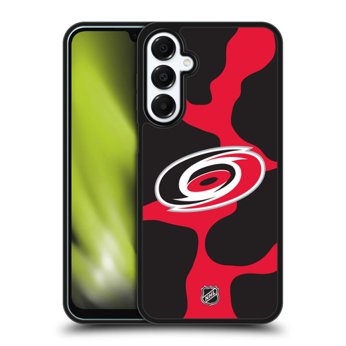 NHL Carolina Hurricanes Cow Pattern Gel Armour Case For Samsung Galaxy A16 5G