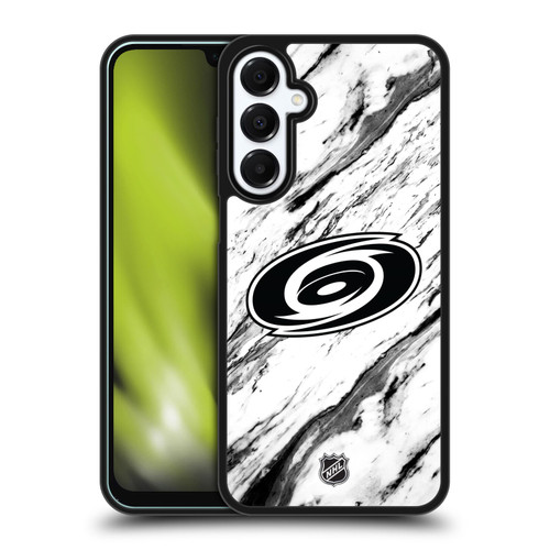 NHL Carolina Hurricanes Marble Gel Armour Case For Samsung Galaxy A16 5G