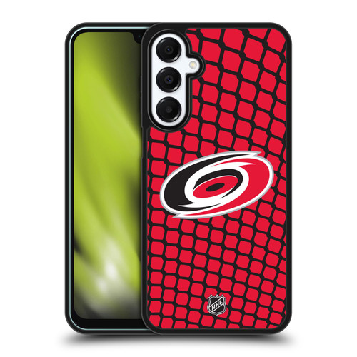 NHL Carolina Hurricanes Net Pattern Gel Armour Case For Samsung Galaxy A16 5G