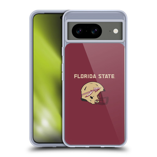 Florida State University FSU Florida State University Helmet Logotype Soft Gel Case for Google Pixel 8