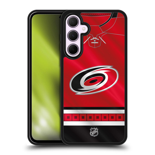 NHL Carolina Hurricanes Jersey Gel Armour Case For Samsung Galaxy A35 5G