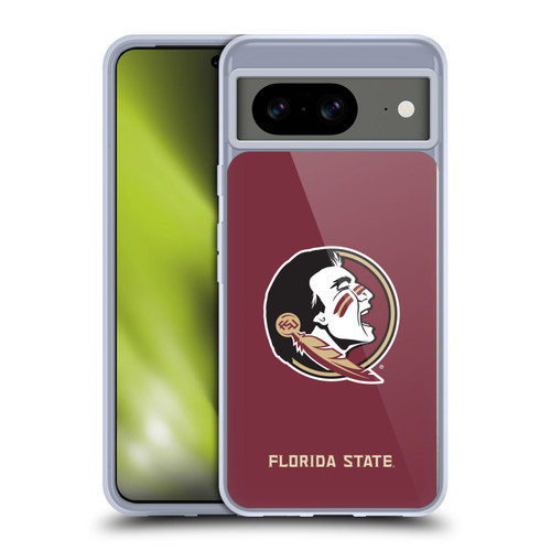 Florida State University FSU Florida State University Plain Soft Gel Case for Google Pixel 8