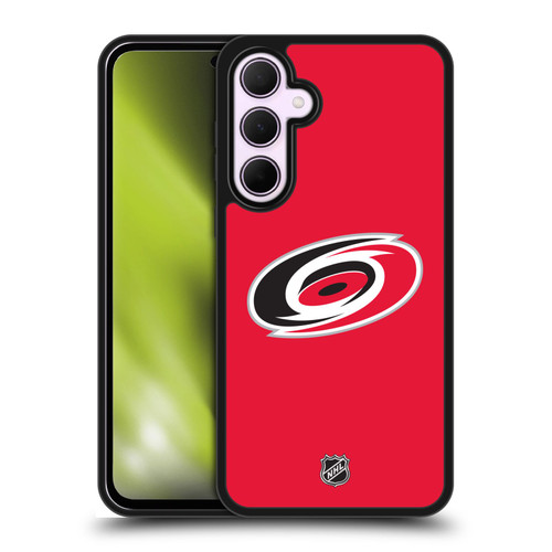 NHL Carolina Hurricanes Plain Gel Armour Case For Samsung Galaxy A35 5G