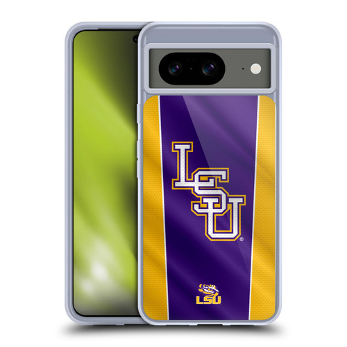 Louisiana State University LSU Louisiana State University LSU Banner Soft Gel Case for Google Pixel 8