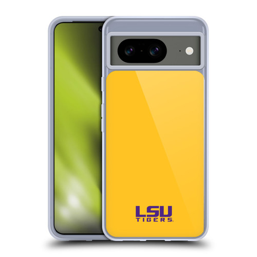 Louisiana State University LSU Louisiana State University LSU Fighting Tigers Soft Gel Case for Google Pixel 8