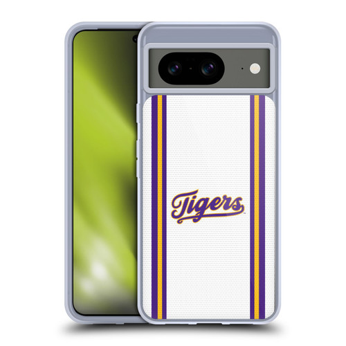 Louisiana State University LSU Louisiana State University LSU Football Jersey Soft Gel Case for Google Pixel 8