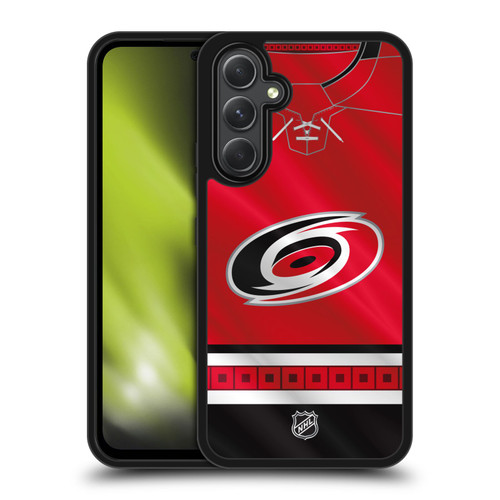 NHL Carolina Hurricanes Jersey Gel Armour Case For Samsung Galaxy A54 5G