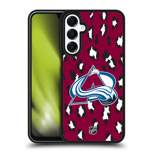 NHL Colorado Avalanche Leopard Pattern Gel Armour Case For Samsung Galaxy A16 5G