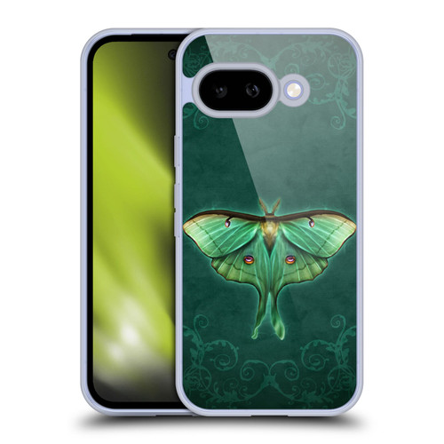 Brigid Ashwood Winged Things Luna Moth Soft Gel Case for Google Pixel 9A