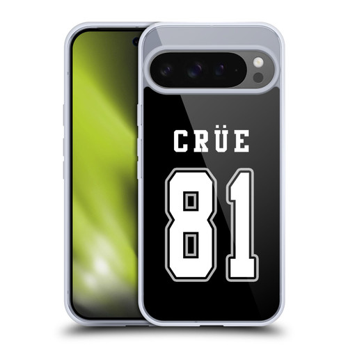 Motley Crue Logos Jersey Soft Gel Case for Google Pixel 9 Pro XL