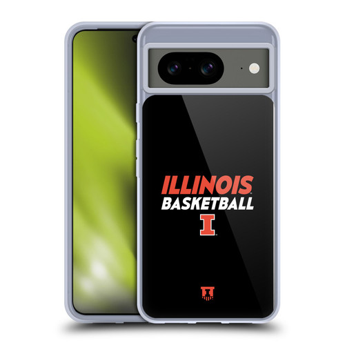 University Of Illinois U Of I University Of Illinois Art Illinois Basketball 2 Soft Gel Case for Google Pixel 8