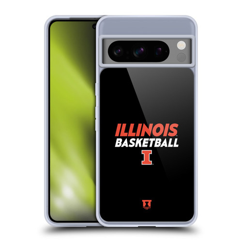 University Of Illinois U Of I University Of Illinois Art Illinois Basketball 2 Soft Gel Case for Google Pixel 8 Pro