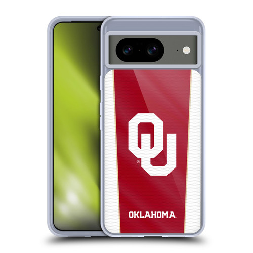 University of Oklahoma OU The University of Oklahoma Banner Soft Gel Case for Google Pixel 8