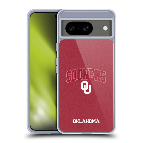 University of Oklahoma OU The University of Oklahoma Campus Logotype Soft Gel Case for Google Pixel 8