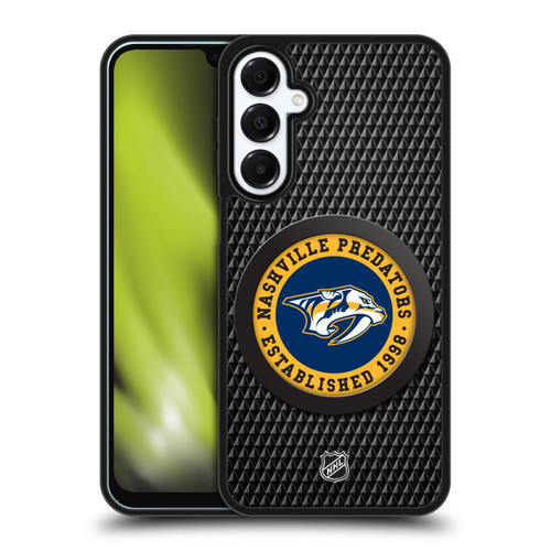 NHL Nashville Predators Puck Texture Gel Armour Case For Samsung Galaxy A16 5G