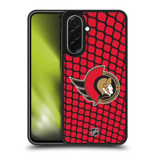 NHL Ottawa Senators Net Pattern Gel Armour Case For Samsung Galaxy A36 5G