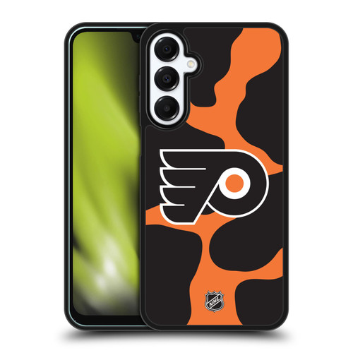 NHL Philadelphia Flyers Cow Pattern Gel Armour Case For Samsung Galaxy A16 5G
