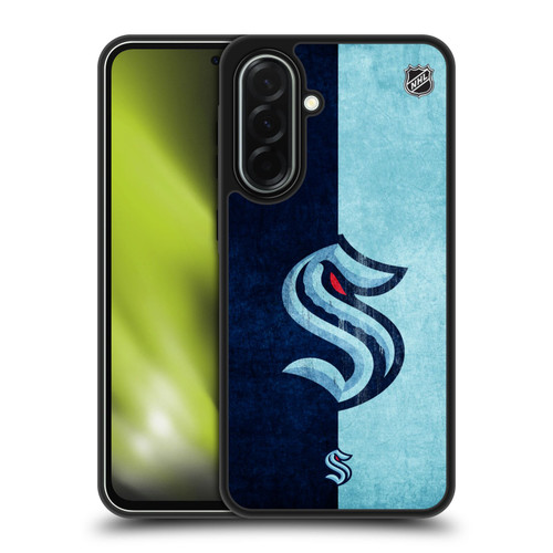 NHL Seattle Kraken Half Distressed Gel Armour Case For Samsung Galaxy A36 5G