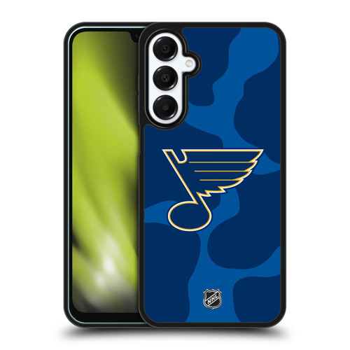 NHL St Louis Blues Cow Pattern Gel Armour Case For Samsung Galaxy A16 5G