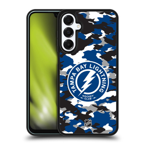 NHL Tampa Bay Lightning Camouflage Gel Armour Case For Samsung Galaxy A16 5G