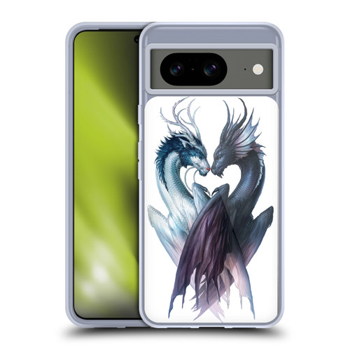 Jonas "JoJoesArt" Jödicke Creatures Yin Yang Dragon Soft Gel Case for Google Pixel 8