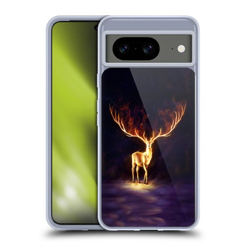 Jonas "JoJoesArt" Jödicke Wildlife Firewalker Soft Gel Case for Google Pixel 8