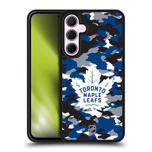 NHL Toronto Maple Leafs Camouflage Gel Armour Case For Samsung Galaxy A35 5G