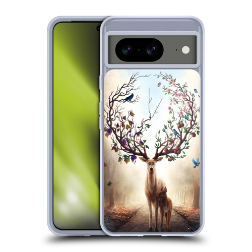 Jonas "JoJoesArt" Jödicke Wildlife Seasons Soft Gel Case for Google Pixel 8