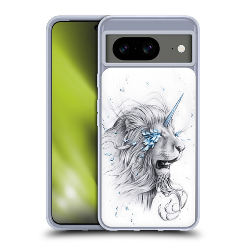 Jonas "JoJoesArt" Jödicke Wildlife 2 Lion Soul Soft Gel Case for Google Pixel 8