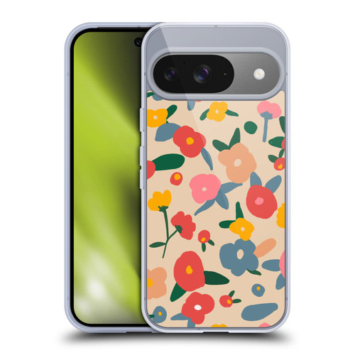 Ninola Nature Bold Scandi Flowers Soft Gel Case for Google Pixel 9 / Pixel 9 Pro