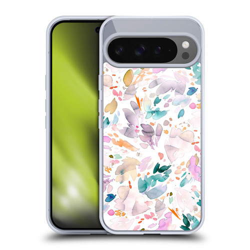 Ninola Pattern Abstract Petals Soft Gel Case for Google Pixel 9 Pro XL