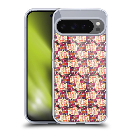 Ninola Patterns Minimal Crochet Soft Gel Case for Google Pixel 9 Pro XL
