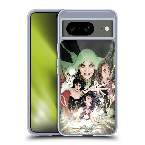 Justice League DC Comics Dark Comic Art #1 Group Soft Gel Case for Google Pixel 8