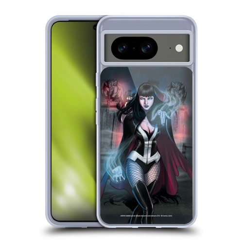 Justice League DC Comics Dark Comic Art Zatanna Futures End #1 Soft Gel Case for Google Pixel 8