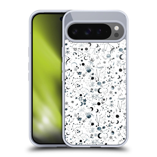 Ninola Patterns 4 Astrology Space White Soft Gel Case for Google Pixel 9 Pro XL