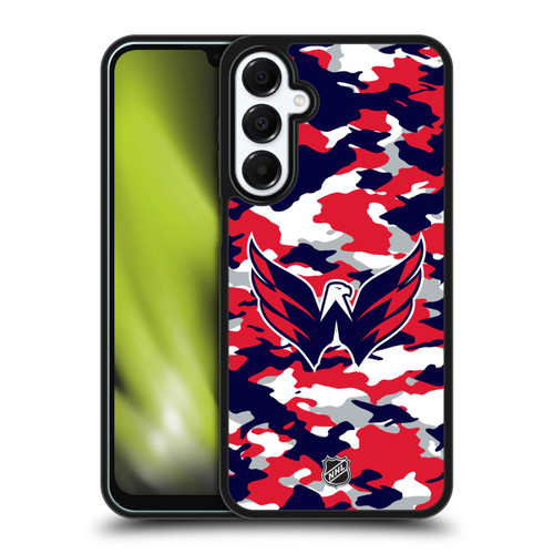 NHL Washington Capitals Camouflage Gel Armour Case For Samsung Galaxy A16 5G