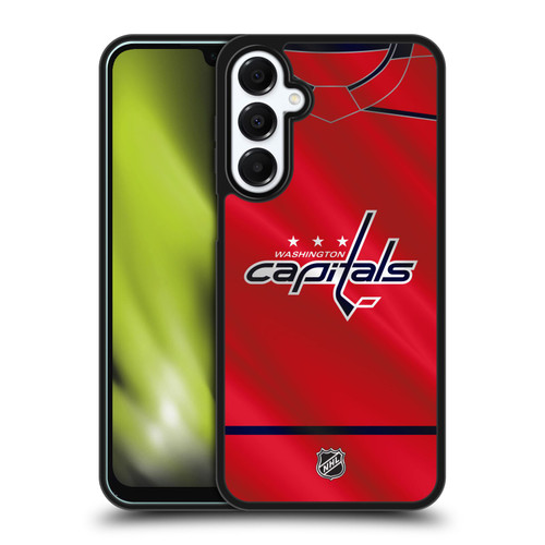 NHL Washington Capitals Jersey Gel Armour Case For Samsung Galaxy A16 5G