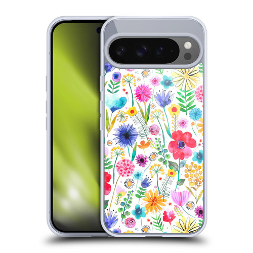 Ninola Spring Floral Flowers Garden Soft Gel Case for Google Pixel 9 Pro XL