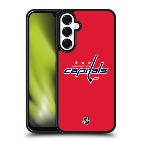 NHL Washington Capitals Plain Gel Armour Case For Samsung Galaxy A16 5G