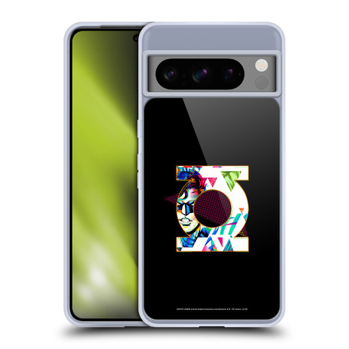 Justice League DC Comics Dark Electric Pop Icons Green Lantern Soft Gel Case for Google Pixel 8 Pro