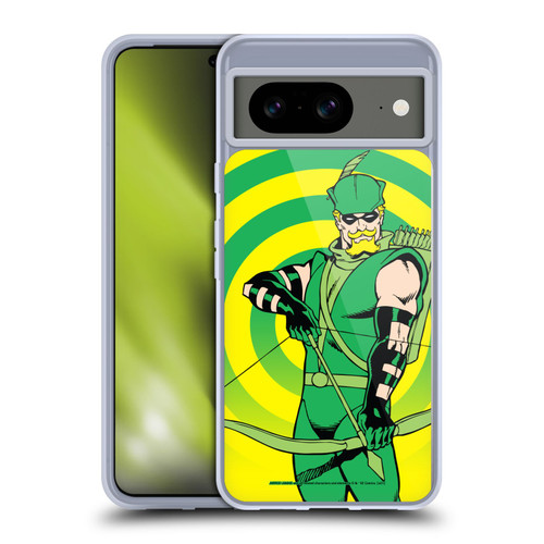 Justice League DC Comics Green Arrow Comic Art Classic Soft Gel Case for Google Pixel 8