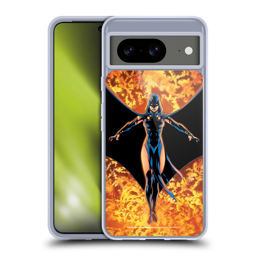 Justice League DC Comics Teen Titans Comic Art #8 Raven Soft Gel Case for Google Pixel 8