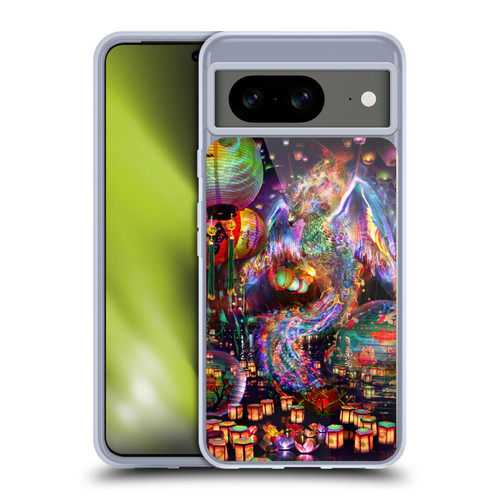 Jumbie Art Visionary Phoenix Soft Gel Case for Google Pixel 8