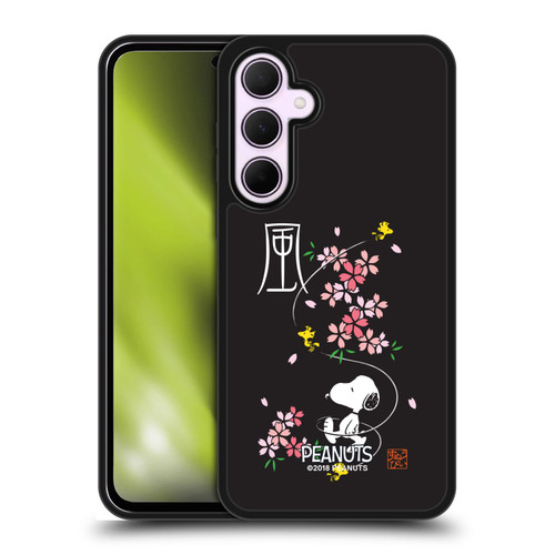 Peanuts Oriental Snoopy Cherry Blossoms Gel Armour Case For Samsung Galaxy A35 5G