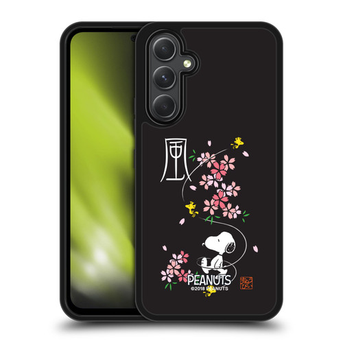 Peanuts Oriental Snoopy Cherry Blossoms Gel Armour Case For Samsung Galaxy A54 5G